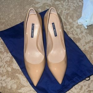 Nude stuart weitzman heels - great condition with dust bag